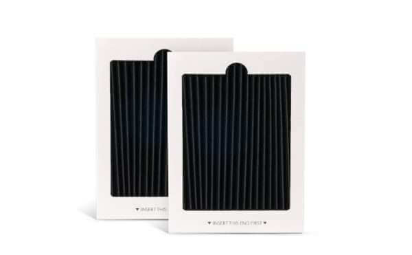2 Pack Charcoal Carbon Refrigerator Air Filters