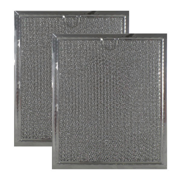 (2 Pack) GE G5798 Aluminum Mesh Grease Microwave Filters