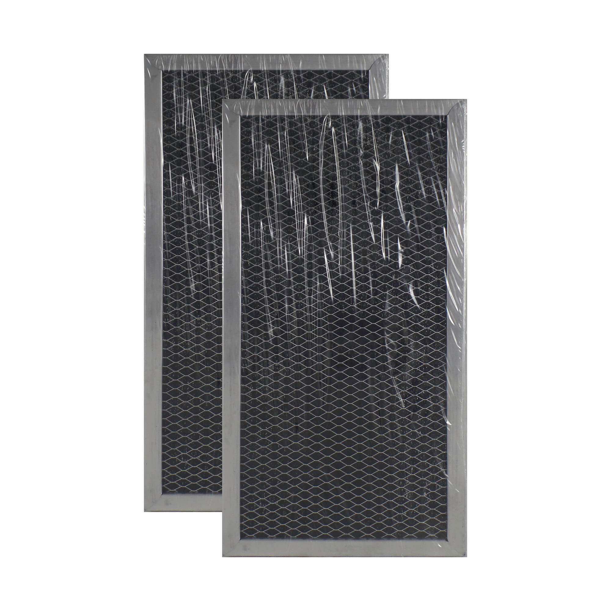 2 PACK W10120840A Whirlpool Microwave Hood Charcoal Filter Set 