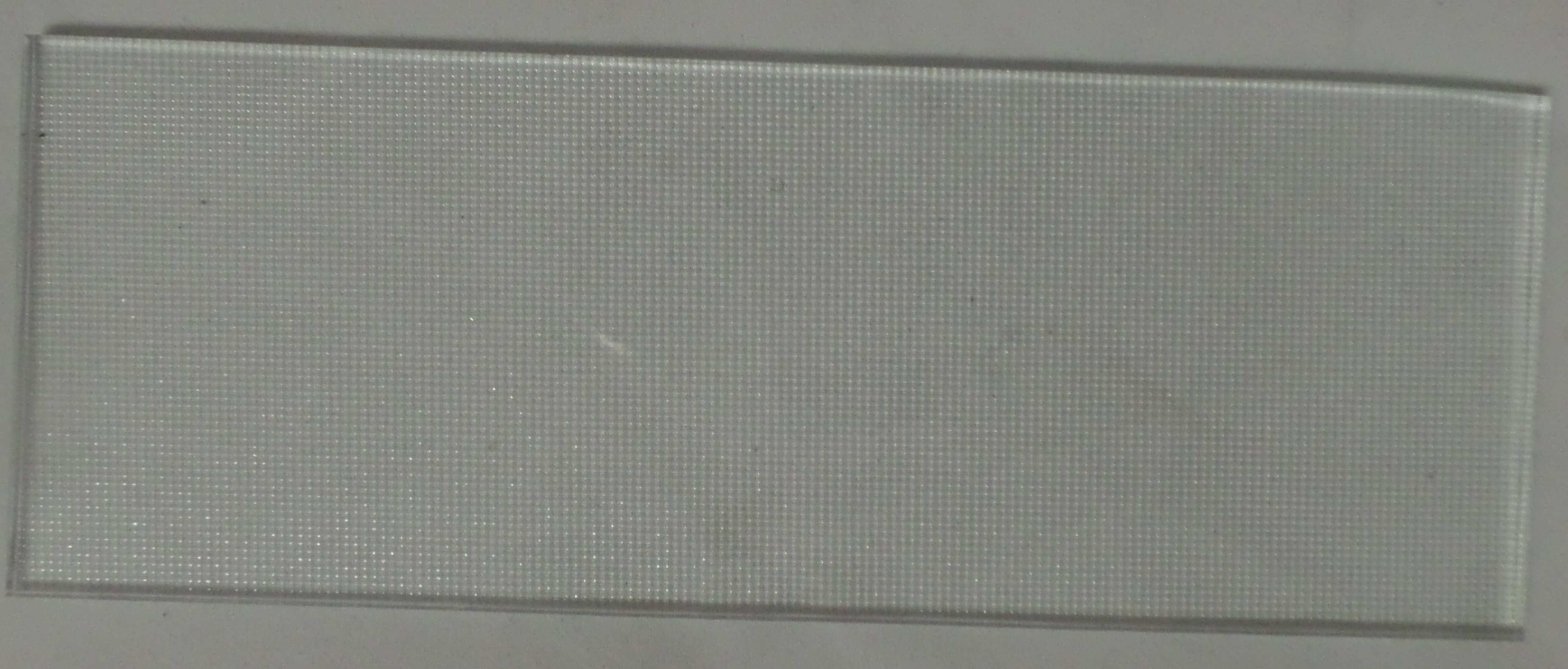 Range Hood Glass Light Lens Replacement 21/4" x 61/4" x 1/8"