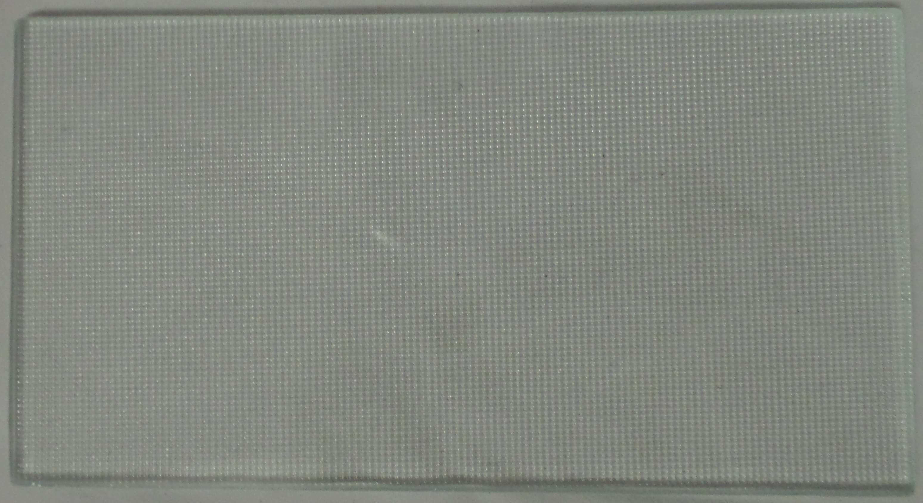 Range Hood Glass Light Lens Replacement 23/4" x 51/8" x 1/8"