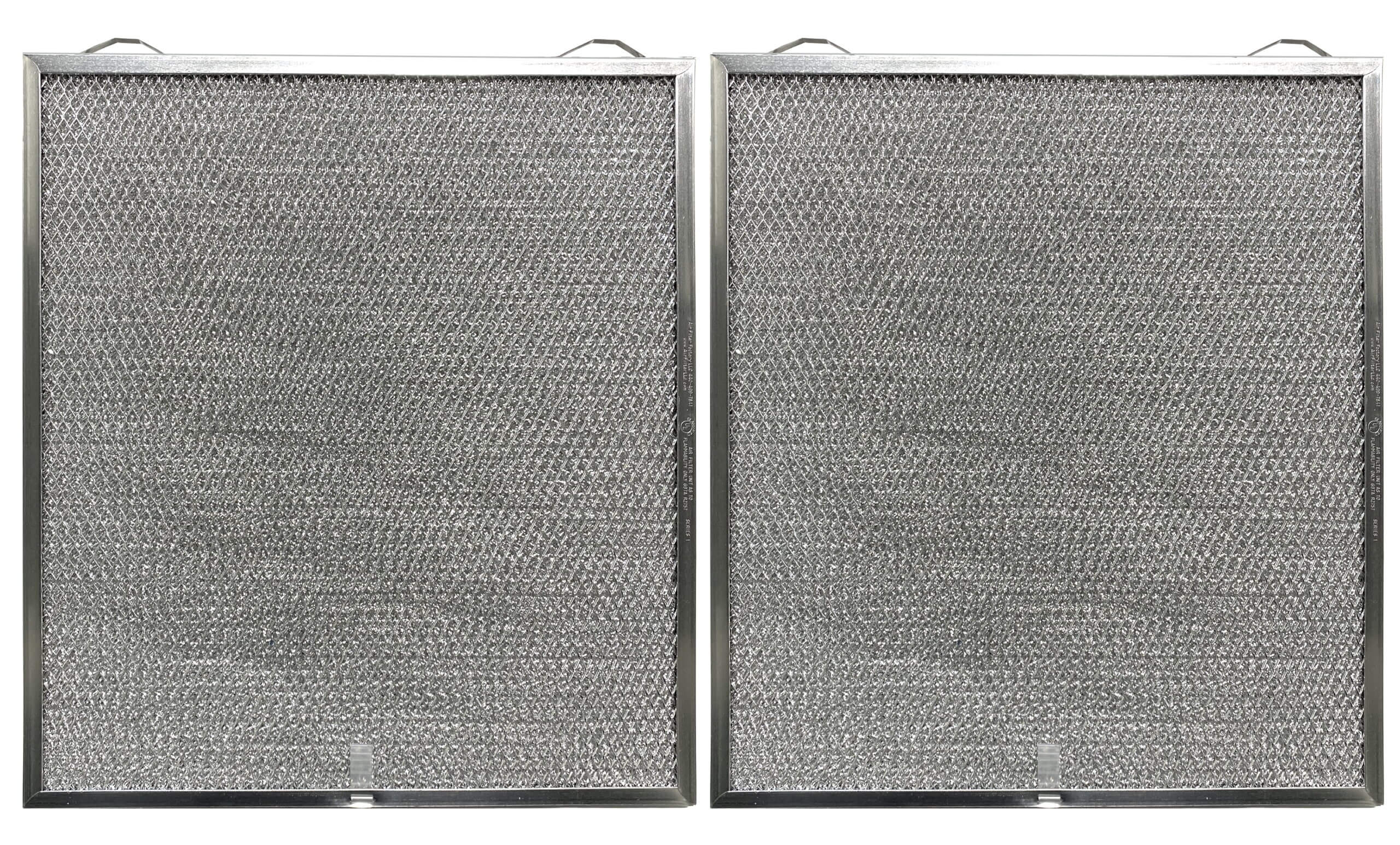 2 Pack Compatible Broan Nutone HPFA130 Aluminum Grease Filter