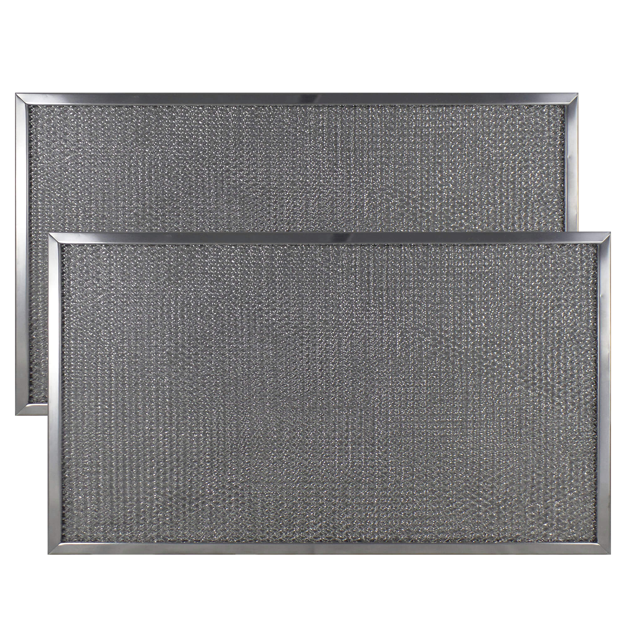 (2 Pack) Aluminum A6053325 Grease Range Hood Filters 12 x 20 x 1/4