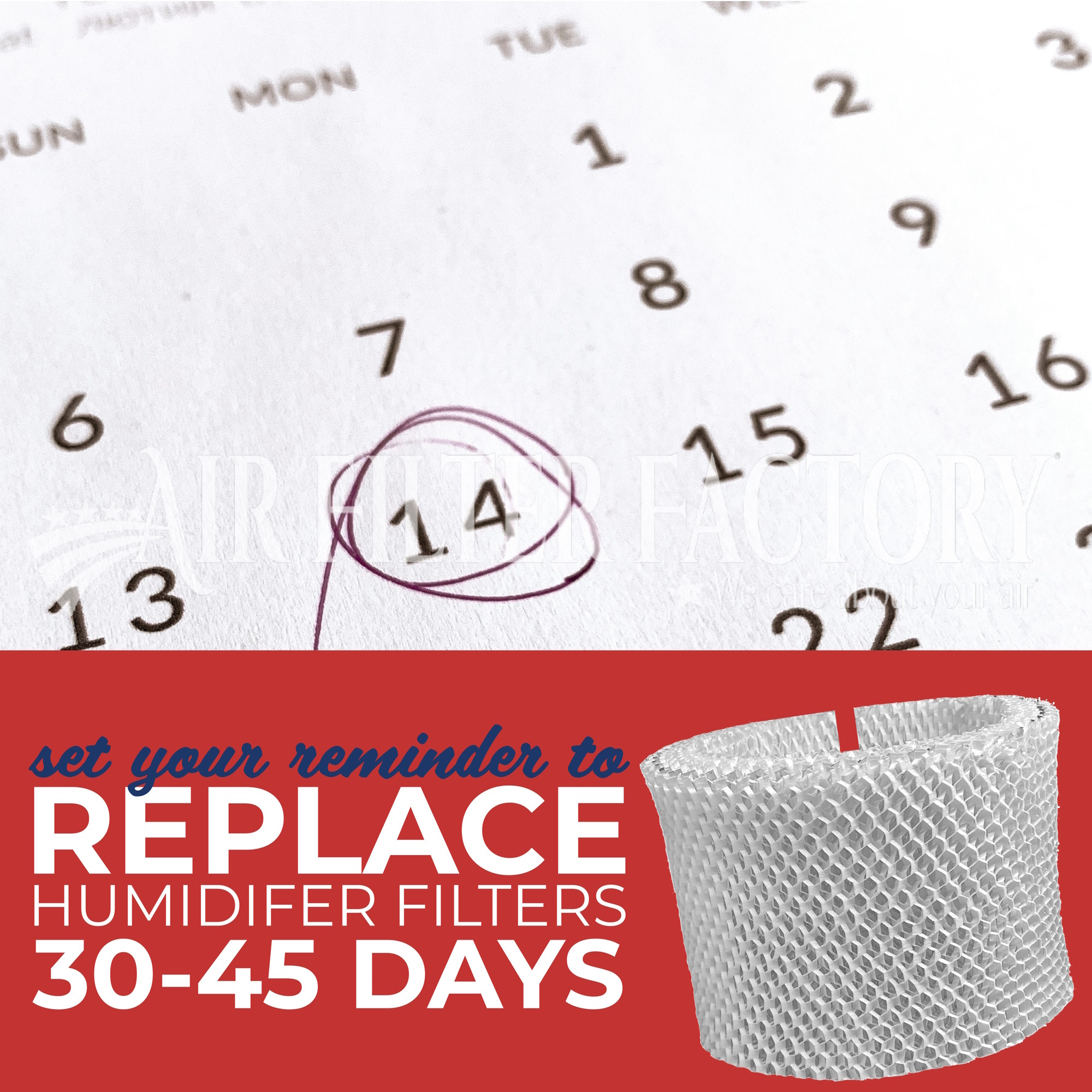 Compatible With Mainstays MDH-0103JB Humidifier Wick Filter