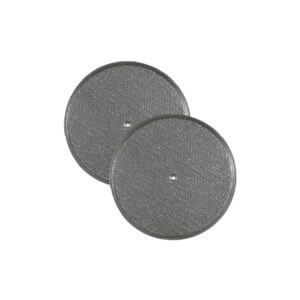 2 Pack Aluminum Mesh Grease Round Range Hood Filter Replacement