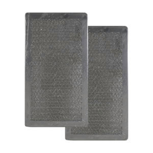2 Pack Aluminum Mesh Grease Microwave Oven Filter Replacement