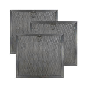 3 Pack Premium Aluminum Mesh Grease Range Hood Filter Replacement