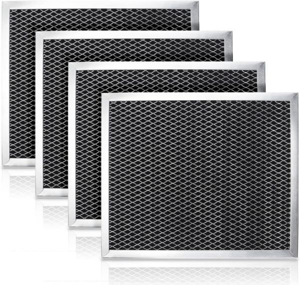 4 Compatible Whirlpool W11430921 Charcoal Carbon Range Hood Filters